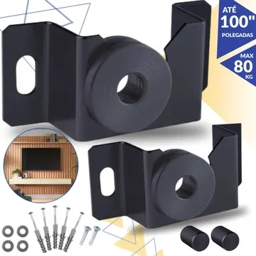 Suporte TV Fixo Universal 10" a 100" Polegadas Forte Para Todas as Marcas — Acessórios para TV
