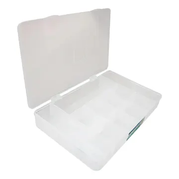 Caixa Organizadora Com 11 Divisórias Plasmont Transparente 28x17 cm — Enfeites e Decoração da Casa