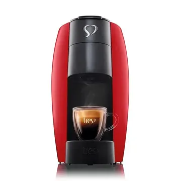 Cafeteira Tres Automática Lov Vermelha Vermelho — Eletros de cozinha