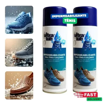 2 Impermeabilizante Tênis E Calçados 325ml Tudoq Ultralub Tê — Cuidado da Casa e Lavanderia