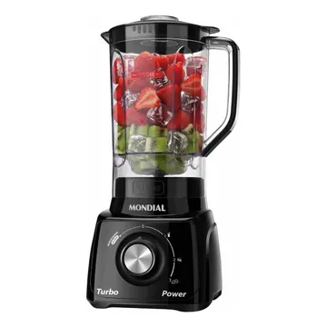 Liquidificador Turbo Power Mondial 550W - L-99 FB — Pequenos Eletrodomésticos