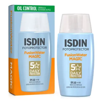ISDIN Protetor Solar Facial Fusion Water 5 Stars Sem Cor FPS 60 - 50ml — Cuidados com a Pele