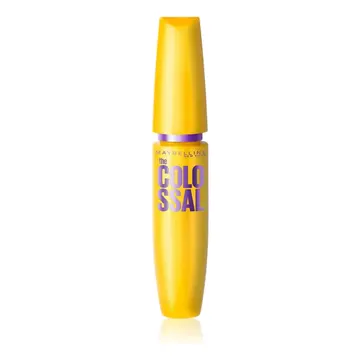 Máscara de Cílios Lavável, Longa Duração, 9x Mais Volume e Definição, Não Empelota, Cor Preto, The Colossal Volum' Express Maybelline NY, 8ml — Maquiagem