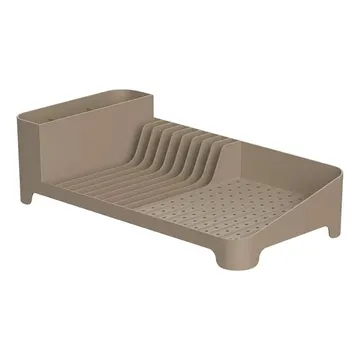 Escorredor de Louça Ou Trium Compact Marrom para Bancada — Cozinha