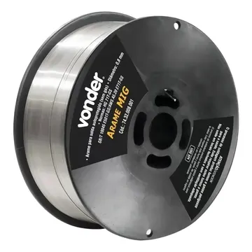 Arame Solda Mig 0.8mm Carretel 1kg Sem Gas Vonder E71t-gs — Acessórios para Ferramentas