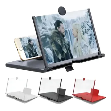 Lente De Aumento Tela 3d Suporte Ampliador De Zoom Celular — Acessórios para Celulares