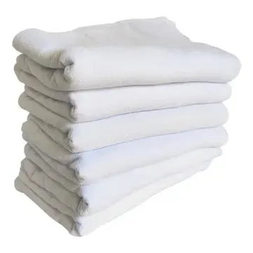 Pano De Prato Liso Branco O Legítimo Kit 10 Pronta — Têxteis de Casa e Decoração