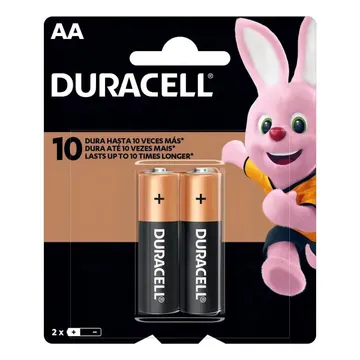 Pilha Alcalina Aa Pequena Duracell Com 2 Unidades — Pilhas e Carregadores