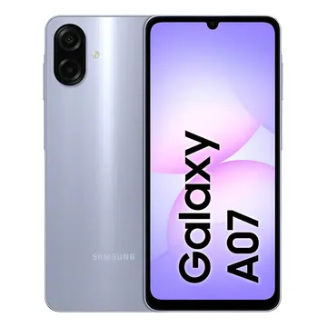 Celular Samsung Galaxy A07 128gb, 4gb, Câmera 50mp, Tela 6.7 , Proteção Ip54, Processador 6nm - Violeta — Celulares e Smartphones