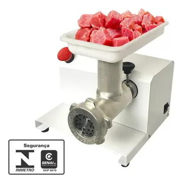 Moedor De Carne Industrial Saro Motor 1/3 Cv Moagem 150 110V/220V (Bivolt) — Moedores de carne