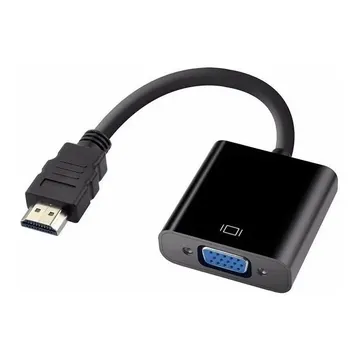 Cabo Adaptador Hdmi Para Vga E Tv Pc Notebook Audio E Video Dr Hank — Acessórios para Áudio e Vídeo