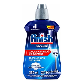 Finish Secante Abrilhantador para Lava-Louças 250 mL — Cuidado da Casa e Lavanderia