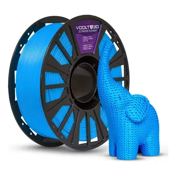 Filamento Azul Premium 1kg Para Imprimir Peças Impressoras 3D Nacional Voolt3D — Impressão