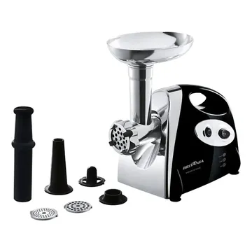 Moedor De Carne Elétrico Britânia Preto 350w — Moedores de carne