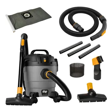 Aspirador Pó E Água Soprador Wap Gtw 10 Maré 1400w Cor Cinza — Pequenos Eletrodomésticos