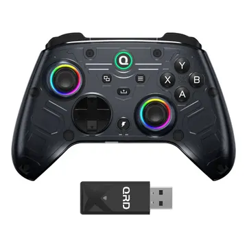 Controle Sem Fio QRD Ferrox M5 Para Xbox Series X/S, Xbox One e PC/iOS/Android Preto — Controles de console