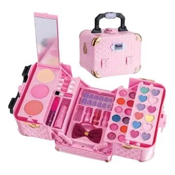 Maleta Dos Sonhos Maquiagem Infantil Teen Skv 120021 Fenzza Cor Rosa — Maquiagem