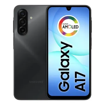 Celular Samsung Galaxy A17 Com Ia, 128gb, 4gb Ram, Câm De 50mp, Tela De 6.7 , Nfc, Ip54 - Preto — Cellphones