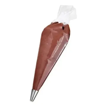 Saco De Confeitar Manga Descartável G 38cm 100uni