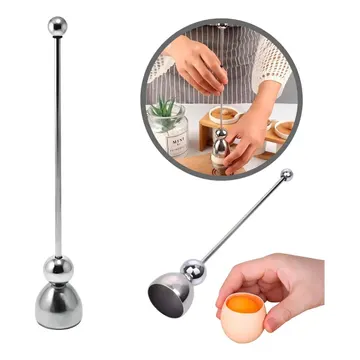 Cortador Abridor Tampa Corte Cascas Ovos Premium Inox — Utensílios úteis