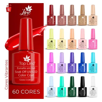 Kit 10 Esmaltes Unha Gel Polygel Manicure Pedicure — Manicure e Pedicure