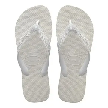 Chinelo Unissex Top Havaianas Liso Branco — Calçados
