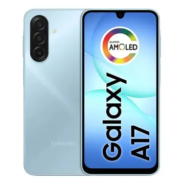 Celular Samsung Galaxy A17 Com Ia, 128gb, 4gb Ram, Câm De 50mp, Tela De 6.7 , Nfc, Ip54 - Azul — Cellphones