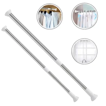 Tubo Varão Bastão Extensível Suporte Cortina Box 70 A 120cm Ligeiro — Banheiros