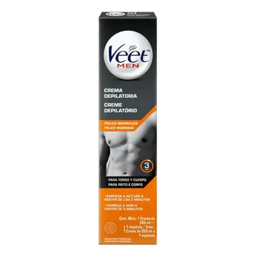 Creme Depilatório Veet Men Pele Normal 200ml — Depilação