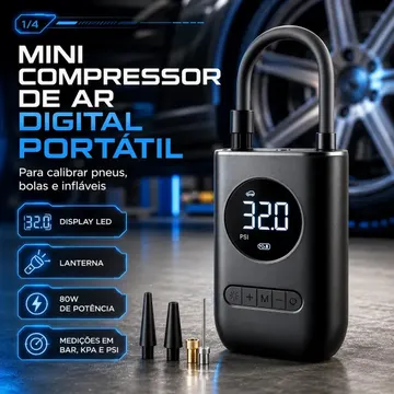 Bomba De Ar De Mão Pneu Car Air Pump Sem Fio 150 Psi Luz De Emergência Led Com Bateria Recarregável De 4000 Mah Verunto — Ciclismo