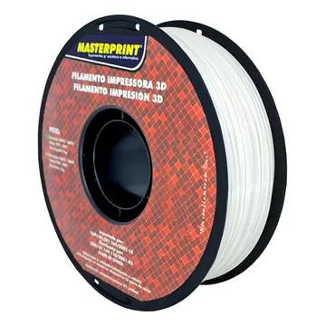 Masterprint PETG filamento branco — Impressão
