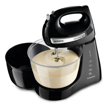 Batedeira Bella Massa, Mondial, 500W - B-23 NP — Eletros de cozinha