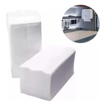 Kit 4000 Papel Toalha Interfolha Branco Puro Mandu Plast — Cuidado da Casa e Lavanderia