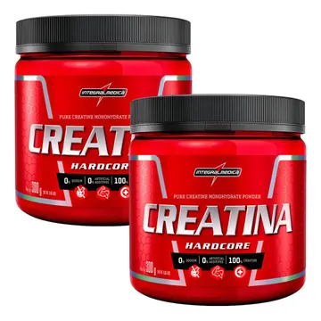 Creatina Integralmédica sem sabor pacote x 2 frascos de 300g — Suplementos Alimentares